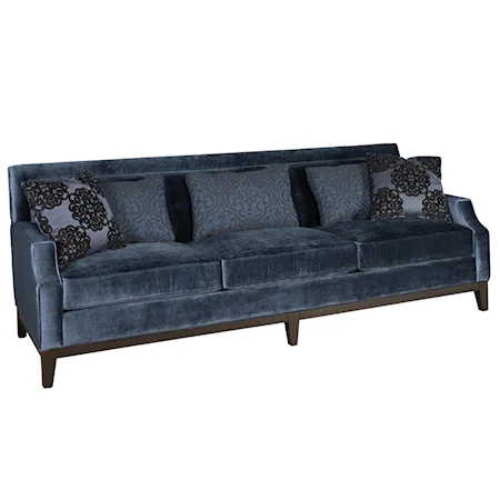 Sofa with Beveled Arm